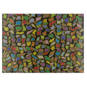 Confetti Snijplank (Voorkant)