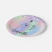 Confetti Sparkly Bachelorette Party | Bridal Parti Papieren Bordje (Gekanteld)