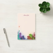 Confetti Splatter Boarder Waterverf Post-it® Notes (Kantoor)