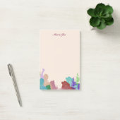 Confetti Splatter Boarder Waterverf Post-it® Notes (Kantoor)