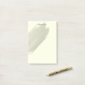 Confetti Splatter Boarder Waterverf Post-it® Notes (Op bureau)
