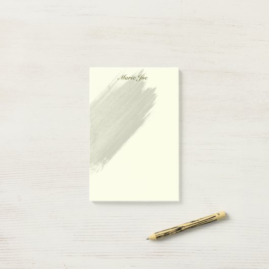 Confetti Splatter Boarder Waterverf Post-it® Notes (Op bureau)