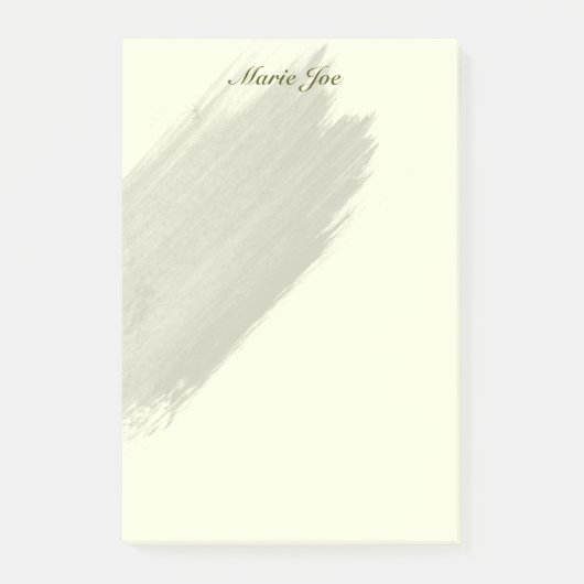 Confetti Splatter Boarder Waterverf Post-it® Notes (Voorkant)