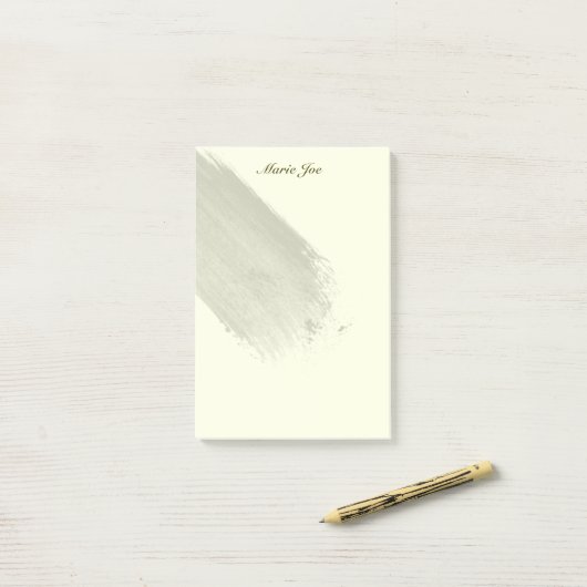 Confetti Splatter Boarder Waterverf Post-it® Notes (Op bureau)