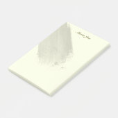Confetti Splatter Boarder Waterverf Post-it® Notes (Schuin)