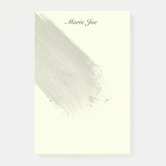 Confetti Splatter Boarder Waterverf Post-it® Notes (Voorkant)