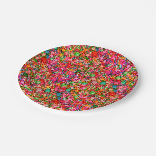Confetti Sprinkle Bord (Gekanteld)