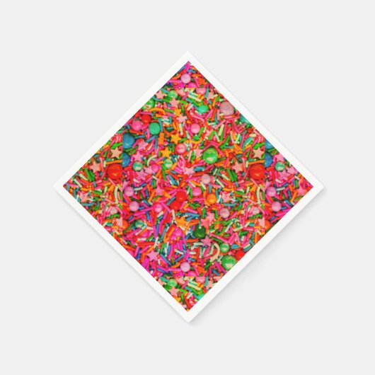 Confetti Sprinkle Paper Napkin Servet (Hoek)