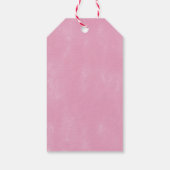 Confetti Sprinkles Baby Girl Sprinkle Favor Cadeaulabel (Achterkant)