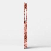 Confetti Sterren Roze Goud Handgeschreven Naam Met Case-Mate iPhone Case (Achterkant / Links)