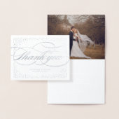 Confetti Stippen en klassieke Script Weddenschap H Folie Kaarten (Display)