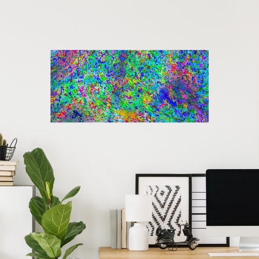 Confetti Storm Poster (Thuiskantoor)