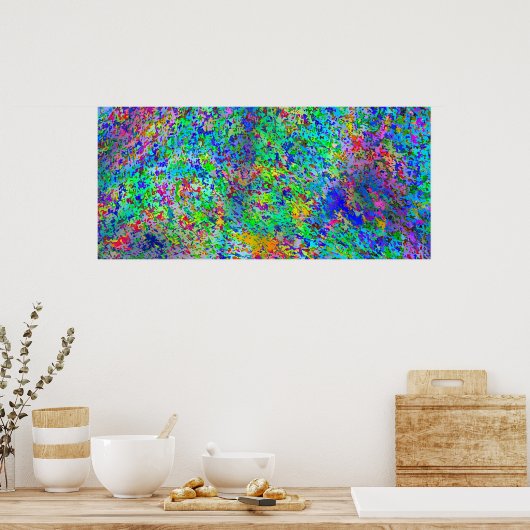 Confetti Storm Poster (Keuken)