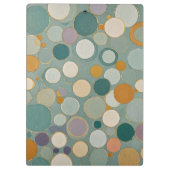 Confetti stromingen klembord (Achterkant)