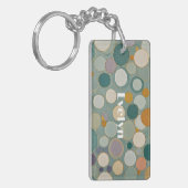 Confetti stromingen sleutelhanger (Voorkant Links)