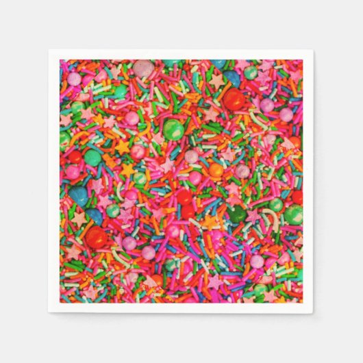 Confetti Strooipapier Servet (Voorkant)