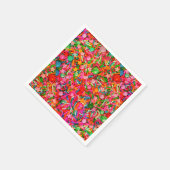 Confetti Strooipapier Servet (Hoek)
