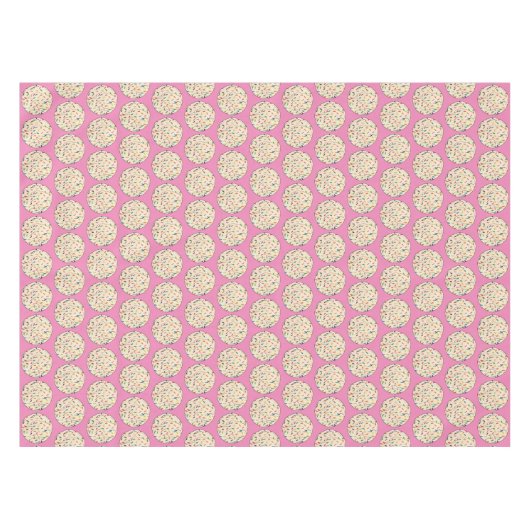 Confetti Sugar Cookies Rainbow Sprinkles Bake Tafelkleed (Voorkant (Horizontaal))