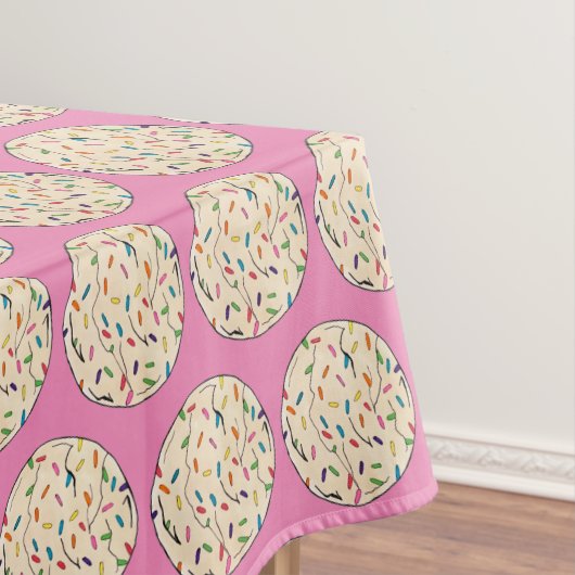 Confetti Sugar Cookies Rainbow Sprinkles Bake Tafelkleed (Voorbeeld)