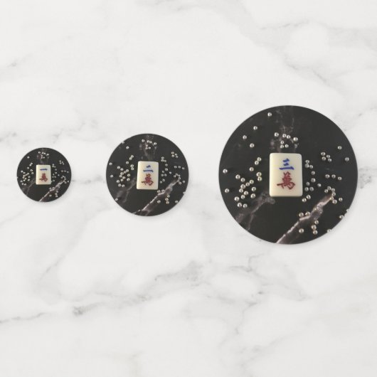 Confetti tekens (Achterkanten)