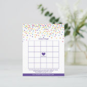 Confetti Theme Baby shower Game (Staand voorkant)