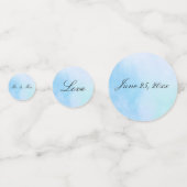 Confetti "True Love Blue" (Achterkanten)