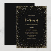 Confetti | Uitnodiging tot weddenschappen (Voorkant / Achterkant)