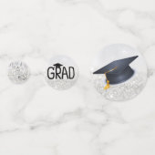 Confetti van afstudeerder en Pet (Voorkanten)