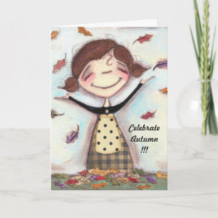 Confetti van de natuur - Wenskaart Kaart