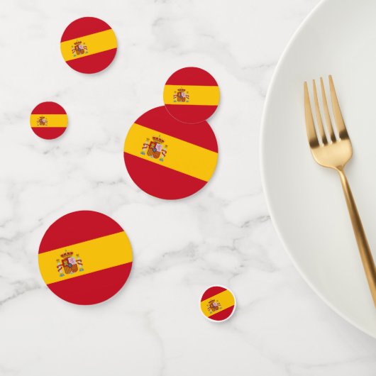 Confetti van de Spanje-vlag (Groep)