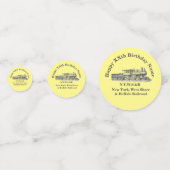 Confetti van stuurtreinen Man op de geboorte-dag-p (Voorkanten)