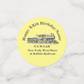 Confetti van stuurtreinen Man op de geboorte-dag-p (Kleine voorkant)