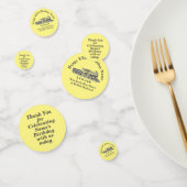 Confetti van stuurtreinen Man op de geboorte-dag-p (Groep)