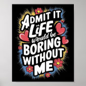 Confetti van Zelfvertrouwen  Poster (Voorkant)