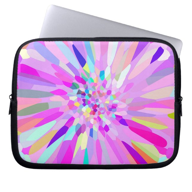 Confetti-ventilatordeeg Laptop Sleeve (Voorkant)