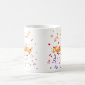 Confetti vieren koffiemok (Center)