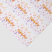 Confetti vieren tissuepapier (Detail)