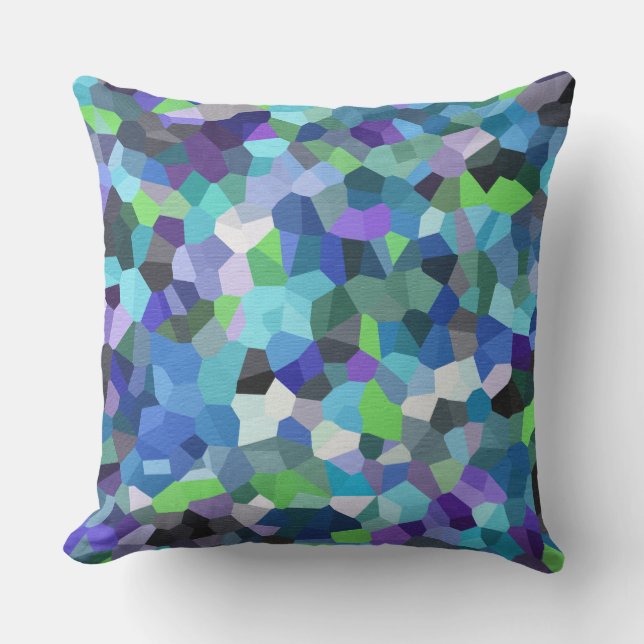 Confetti Violet Blues Buitenkussen (Voorkant)