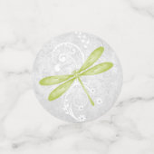 Confetti voor groene dragonfly Weddenschappen (Kleine voorkant)