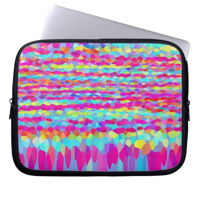 Confetti voorzijde laptop sleeve (Voorkant)