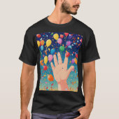Confetti.Webp ontwerp T-shirt (Voorkant)