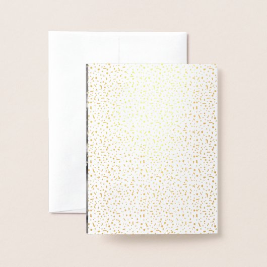 Confetti Weddenschap over liefde en Bedankt Hartel Folie Kaarten (Met envelop)