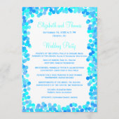 Confetti Wedding Programma's (Voorkant)