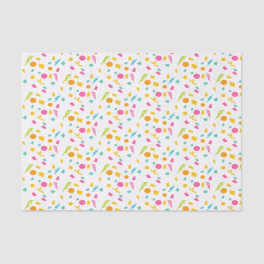 Confetti-weefselpapier Tissuepapier (Voorkant)