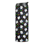 Confetti Westie Thermal Tumbler Thermosbeker (Gedraaid links)