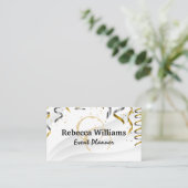 Confetti Wine Stain Visitekaartje (Staand voorkant)