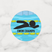 Confetti Zwemontwerptabel (Kleine voorkant)