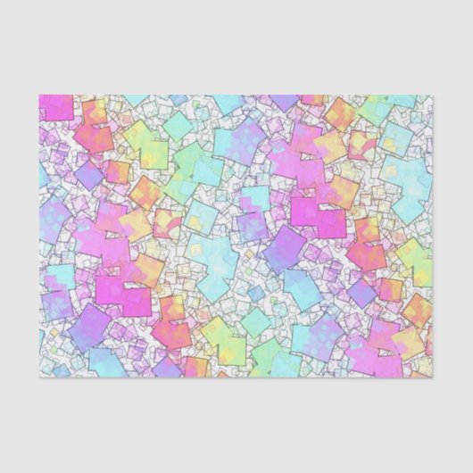 confetticonfectie: tissuepapier (Voorkant)