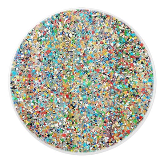 Confetti's Ceramic Pull Keramische Knop (Voorkant)