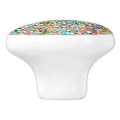 Confetti's Ceramic Pull Keramische Knop (Zijkant)